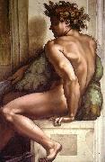 Michelangelo Buonarroti Ignudo Germany oil painting reproduction
